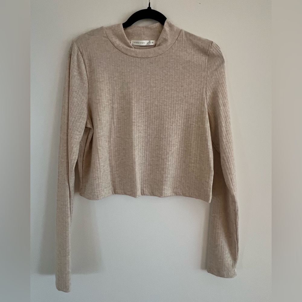 Altar’d State Long Sleeve Crop Top